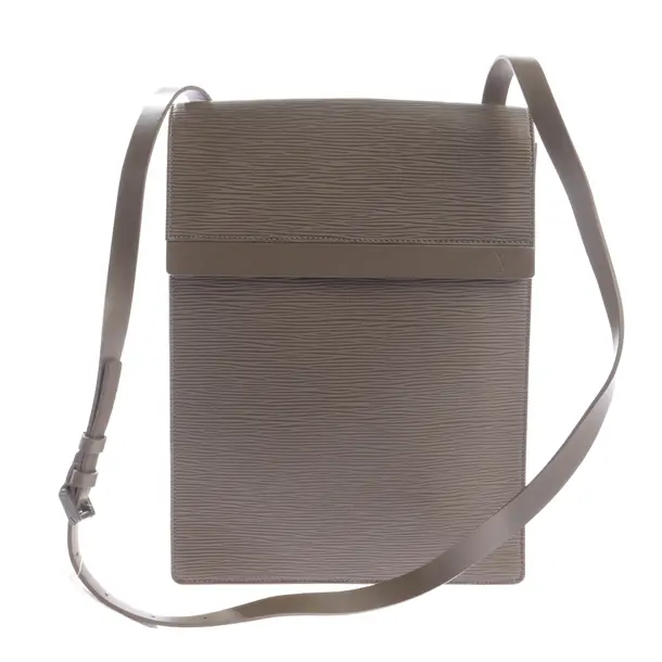 Schultertasche, in Braun, Leder, Louis Vuitton