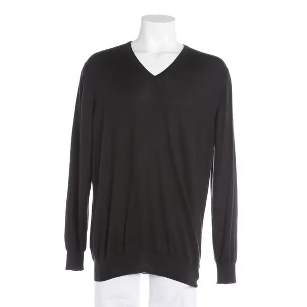 Jumper, in Dark Gray, Cotton, Loro Piana