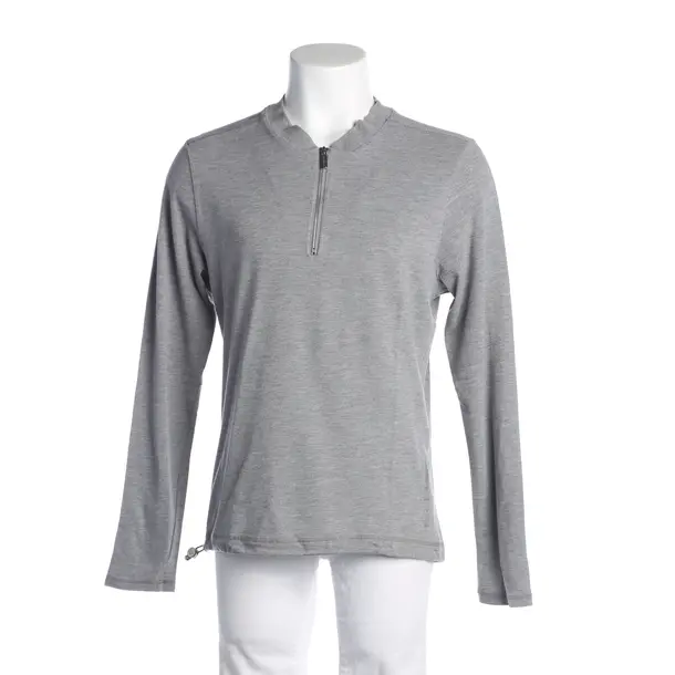 Long Sleeve Shirt, in Gray, Viscose, Alphatauri