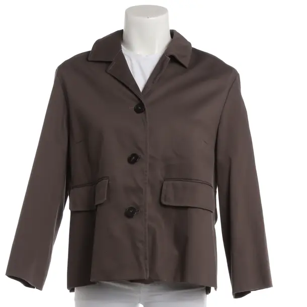 Blazer, in Dunkelgrau, Baumwolle, Windsor