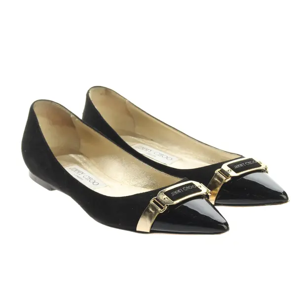 Ballet Flats, in Black, Jimmy Choo