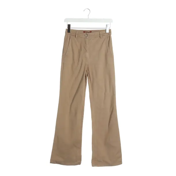 Pants, in Brown, Cotton, Max Mara