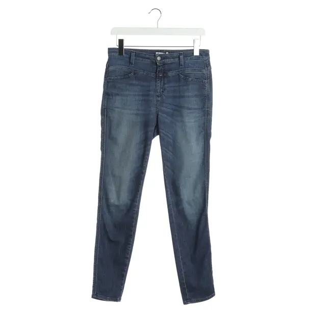 Skinny Jeans, in Navy, Cotton, Closed