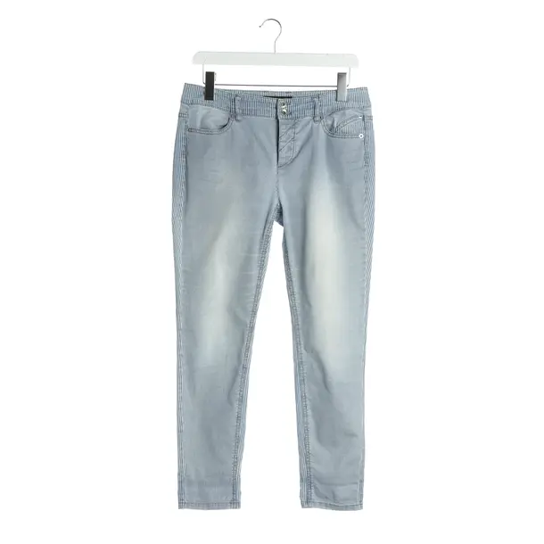 Pants, in Blue, Cotton, Marc Cain