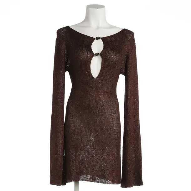 Cocktailkleid, in Braun, Polyester, Bananhot