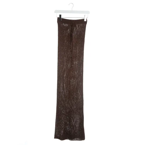 Skirt, in Brown, Polyester, Bananhot