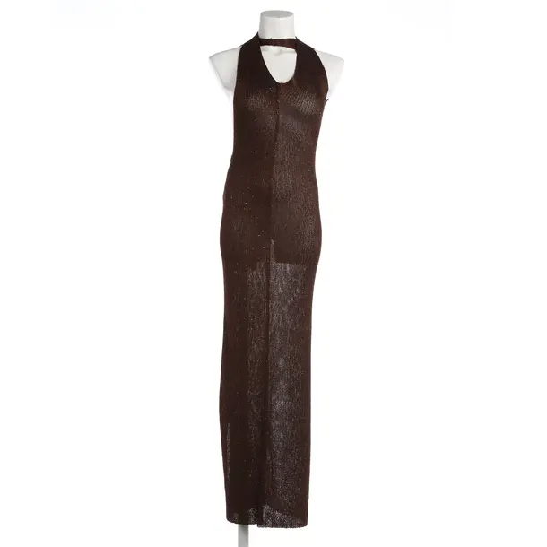 Cocktail Dress, in Brown, Polyester, Bananhot