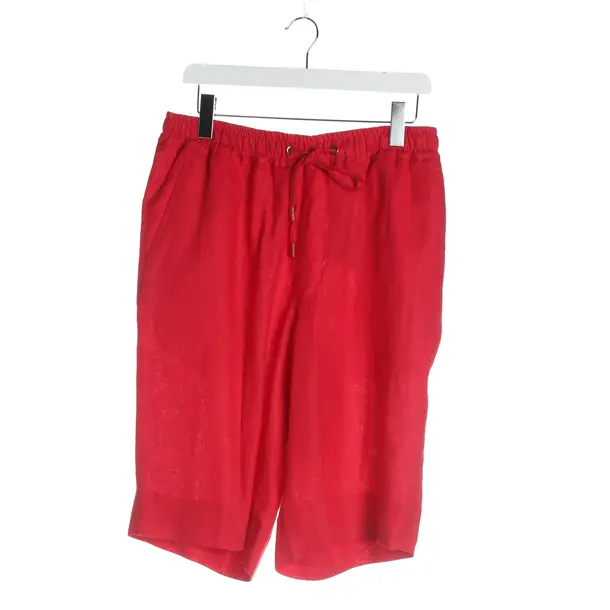 Bermudas, in Red, Linen, Kiton