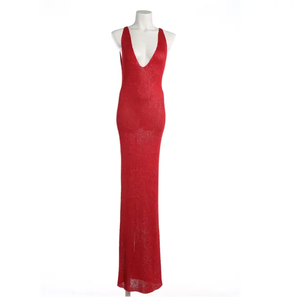 Cocktail Dress, in Red, Polyester, Bananhot