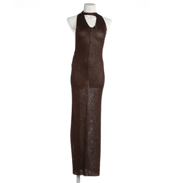 Cocktail Dress, in Brown, Polyester, Bananhot
