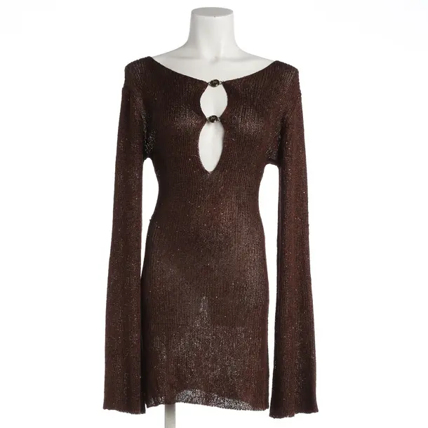 Cocktailkleid, in Braun, Polyester, Bananhot