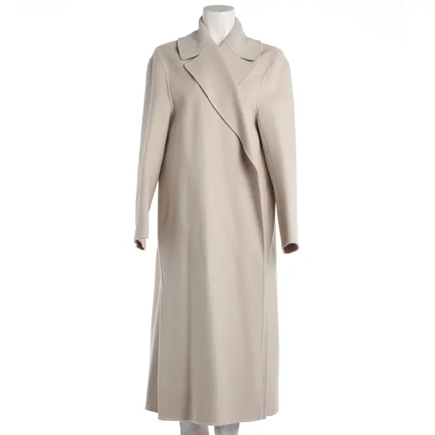 Übergangsmantel, in Beige, Wolle, Max Mara
