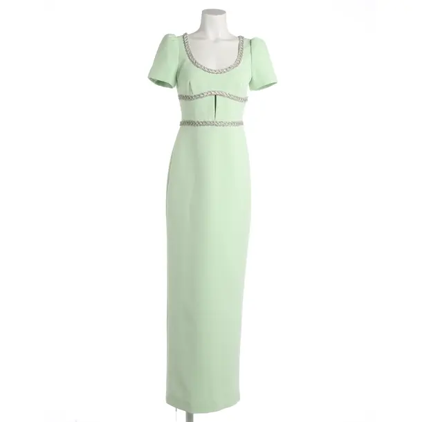 Cocktailkleid, in Hellgrün, Polyester, self-portrait