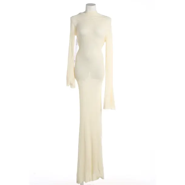 Cocktail Dress, in Beige, Viscose, Aya Muse