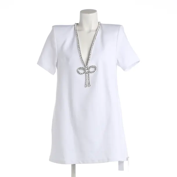 Cocktailkleid, in Weiß, Viskose, Area