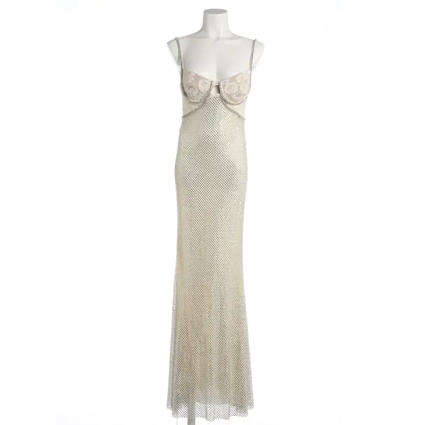 Cocktailkleid, in Beige, Polyester, self-portrait