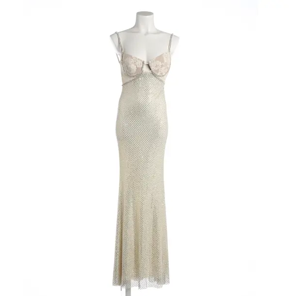 Cocktail Dress, in Beige, Polyester, self-portrait