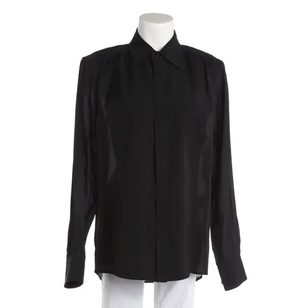 Bluse, in Schwarz, Acetat, Frankie Shop