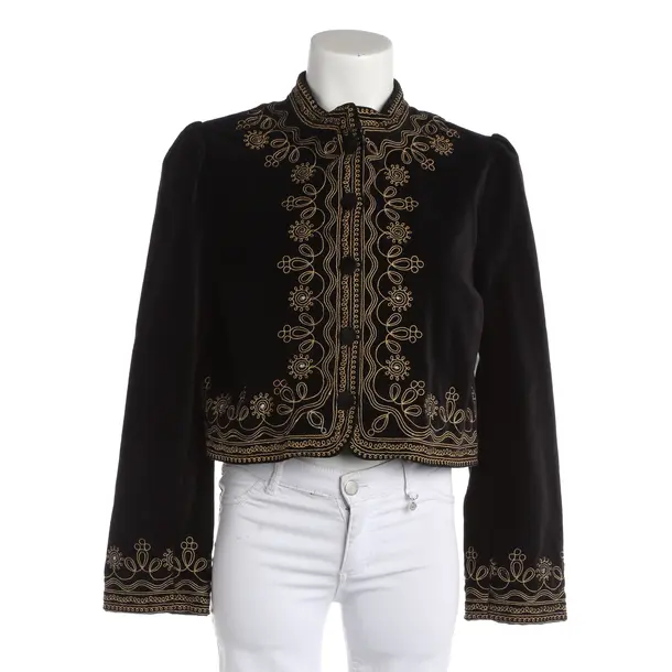 Blazer, in Black, Cotton, Rixo