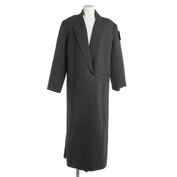 Übergangsmantel, in Grau, Baumwolle, Norma Kamali