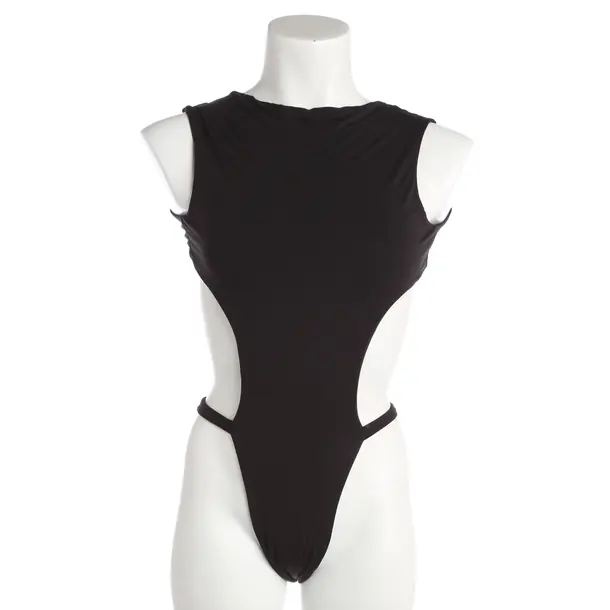 Bodysuit, in Black, Viscose, Entire Studios