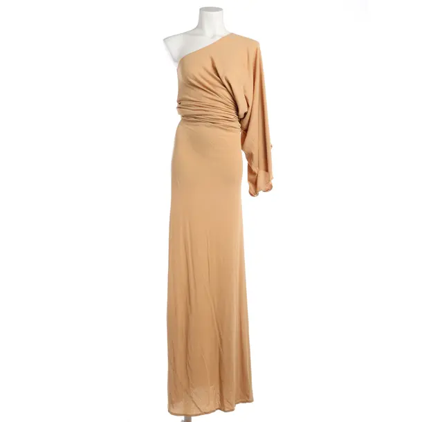 Cocktail Dress, in Light Brown, Cotton, Entire Studios