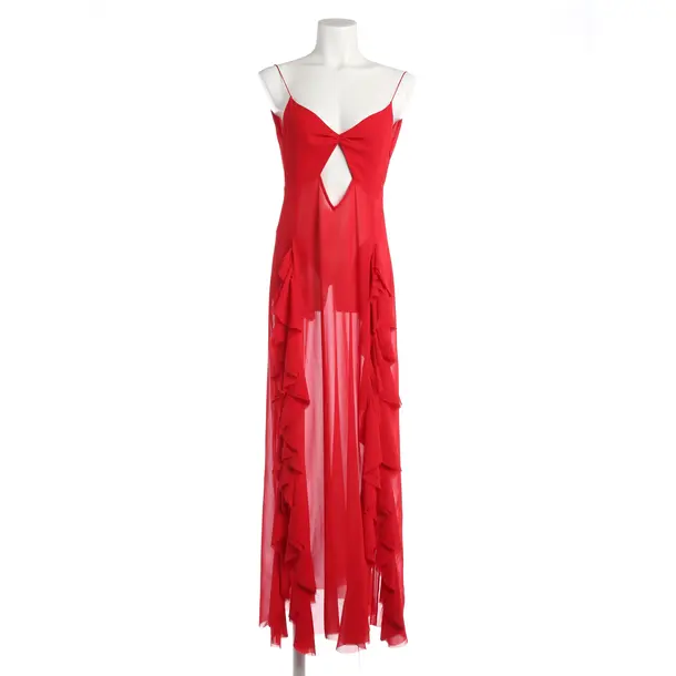 Cocktail Dress, in Red, Polyester, Poupette St. Barth