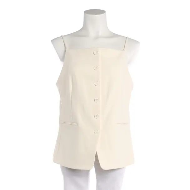 Top, in Beige, Polyester, Staud