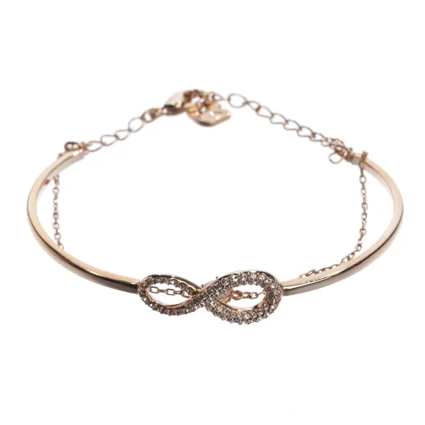 Bracelet, in Rose Gold, Metal (metallic, metallized), Swarovski