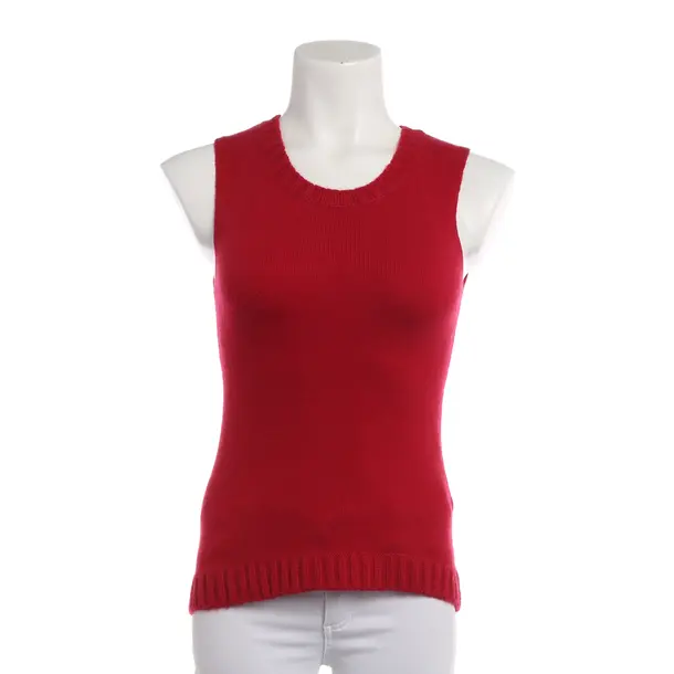 Sweater Vest, in Red, Cashmere, Iris von Arnim