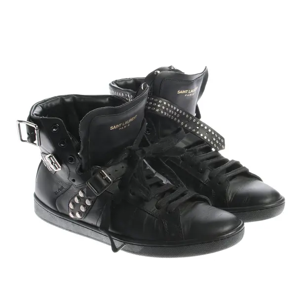 Sneaker alta, in Nero, Saint Laurent