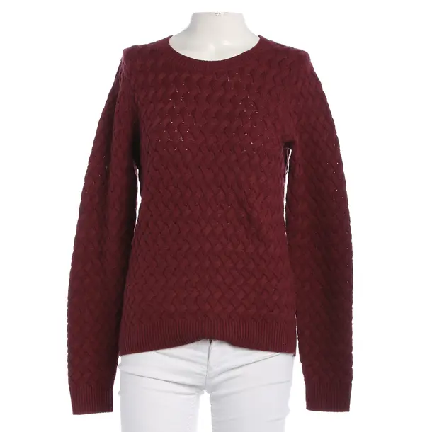 Jumper, in Bordeaux, Wool, Hugo Boss Orange