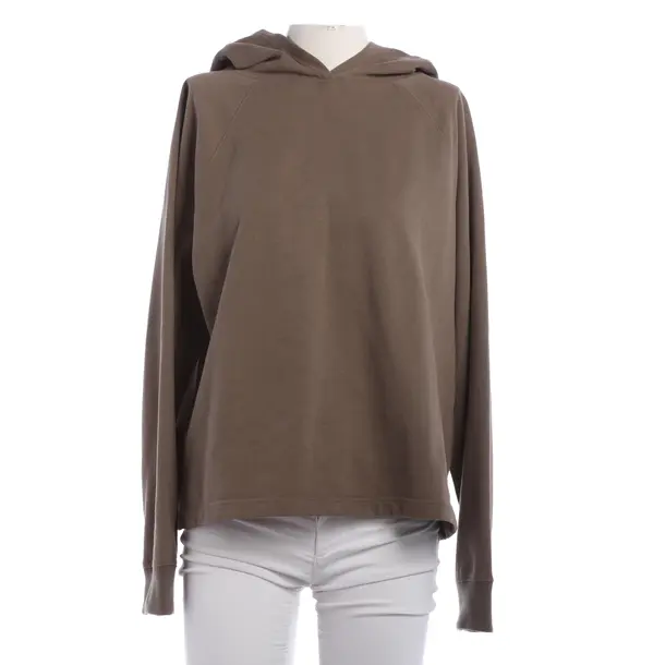 Felpa con cappuccio, in Cammello, Cotone, Juvia