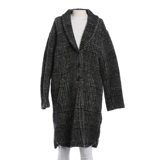 Mid-Season Coat, in Gray, Wool, Isabel Marant Étoile
