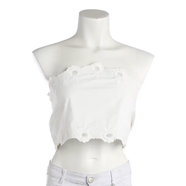 Top, in White, Cotton, Posse