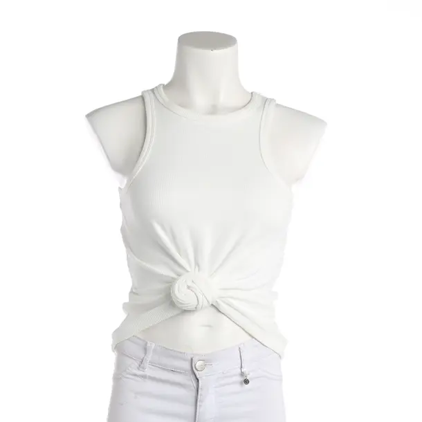 Top, in White, Cotton, Magda Butrym