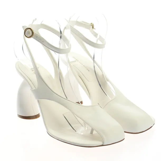 Sandali, in Bianco, Dries van Noten