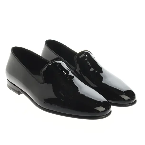 Loafers, in Black, Manolo Blahnik