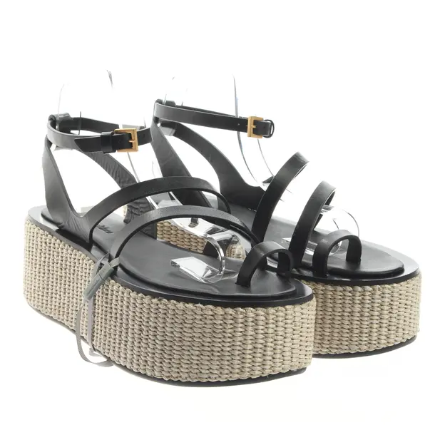 Sandaletten, in Schwarz, Max Mara