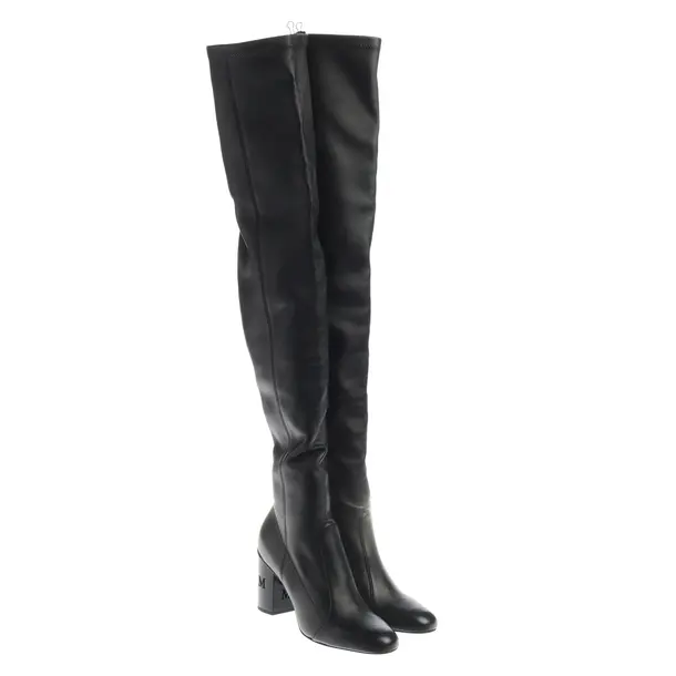 Overkneestiefel, in Schwarz, Max Mara