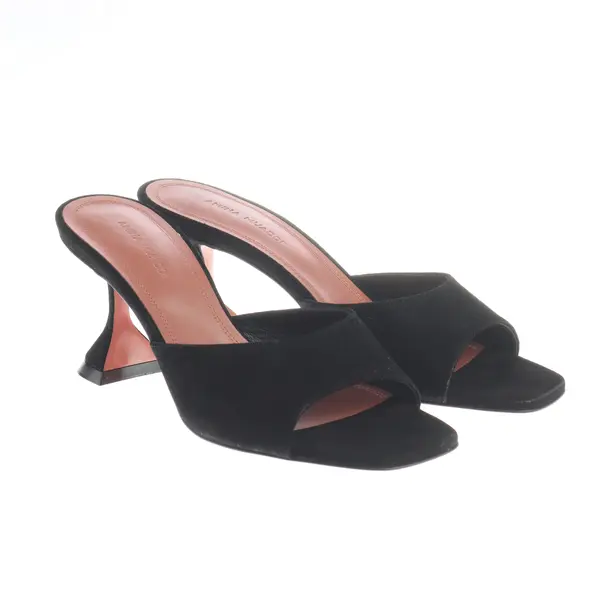 Sandali, in Nero, Amina Muaddi