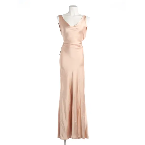 Cocktail Dress, in Peach, Polyester, Norma Kamali