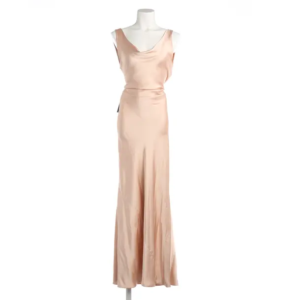 Cocktail Dress, in Peach, Polyester, Norma Kamali