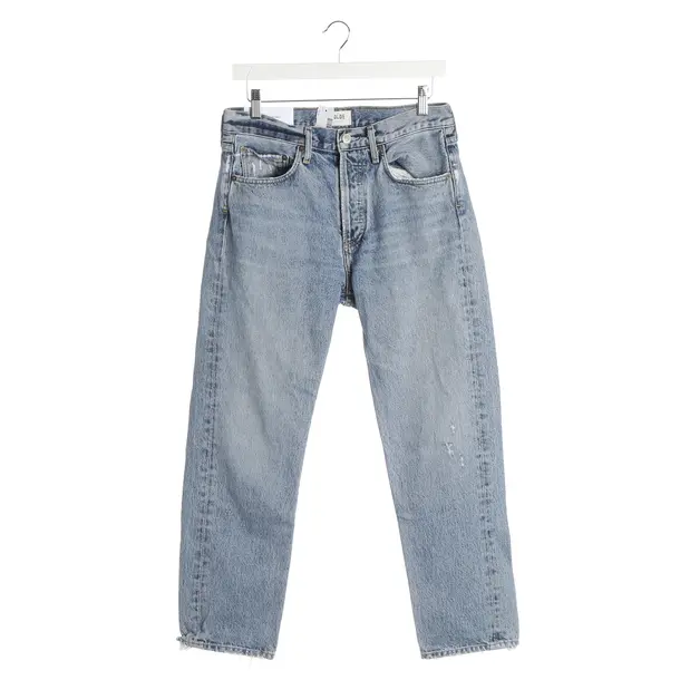 Boyfriend Jeans, in Blue, Cotton, Agolde