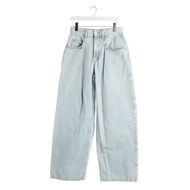 Jeans Straight Fit, in Hellblau, Baumwolle, Isabel Marant Étoile