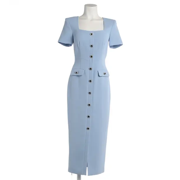 Abito da cocktail, in Azzurro, Poliestere, autoritratto