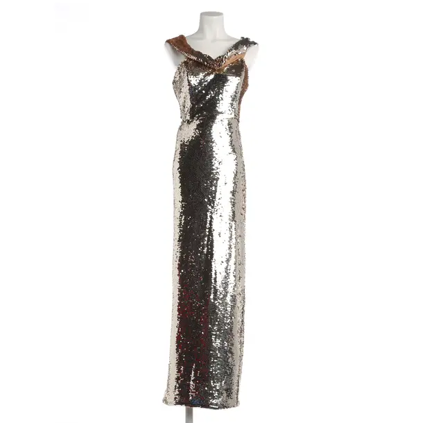 Cocktail Dress, in Gold, Polyester, self-portrait
