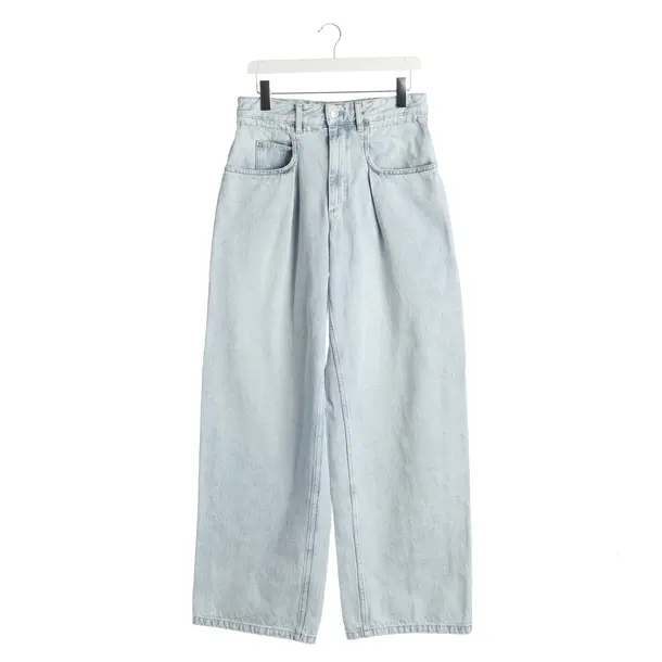 Straight Fit Jeans, in Light Blue, Cotton, Isabel Marant Étoile