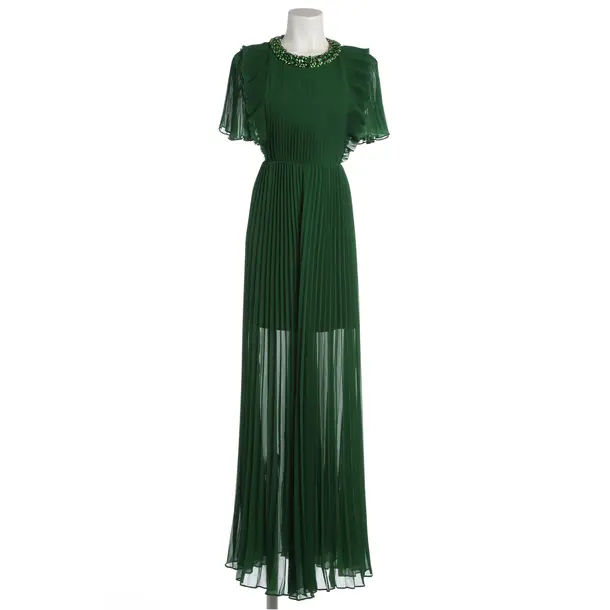 Cocktail Dress, in Green, Polyester, self-portrait