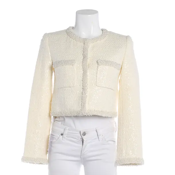 Blazer, in Beige, Acrylic, self-portrait